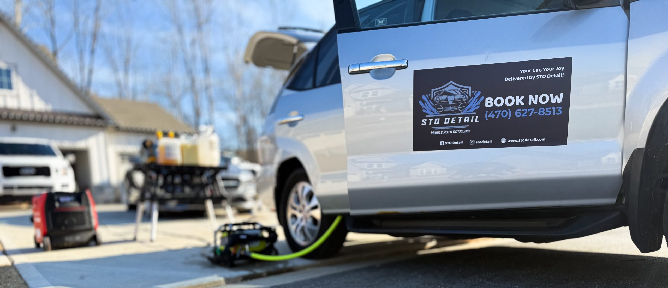 : Mobile car detailing service in Newnan, GA. Contact STO Detail to book your appointment.